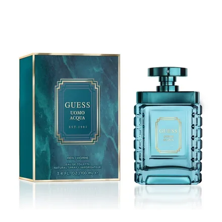 Guess Perfume Uomo Acqua Eau Toilette 100ml