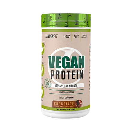 Suplemento Landerfit Vegan Protein Chocolate 925 Gr