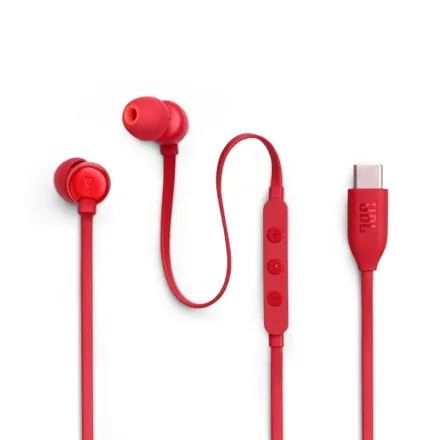 JBL AURICULAR T310C USB-C RED