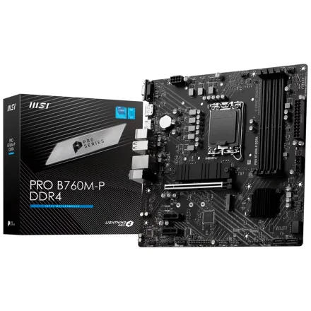 Placa Mae Msi Pro Ddr 4 Socket Lga 1700 Chipset B760 Atx