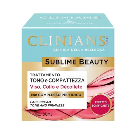 Crema Facial Clinians Sublime Beauty Trattamento Tono Compattezza 50ml