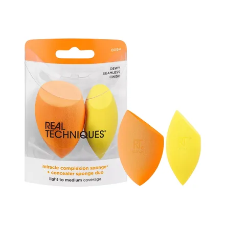 Set Real Techniques Miracle Complexion Sponge Concealer Duo 2 Piezas