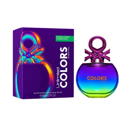 Perfume Benetton Colors Unlimited Edt 80ml