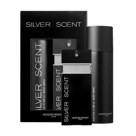 Silver Scent Masculino Eau Toilette Plus Body Spray 100ml 200ml