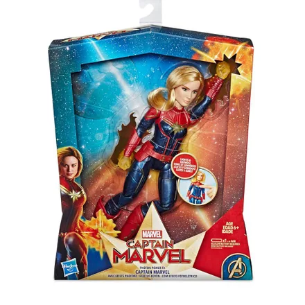 Muñeca Hasbro Super Heroe Captain Marvel Ref.E3610