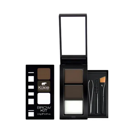 Kit Para Cejas Kokie Brow Bk568 Dark Brunette