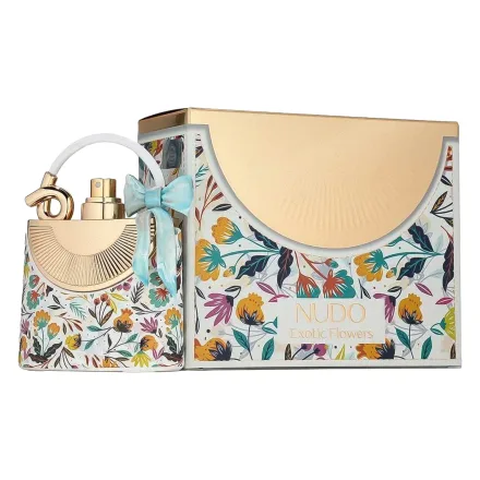 Perfume Fragrance World Nudo Exotic Flowers Eau Parfum Feminino 100ml