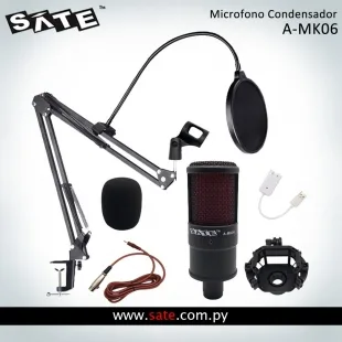 Microfone Sate MK06 Live Broadcast