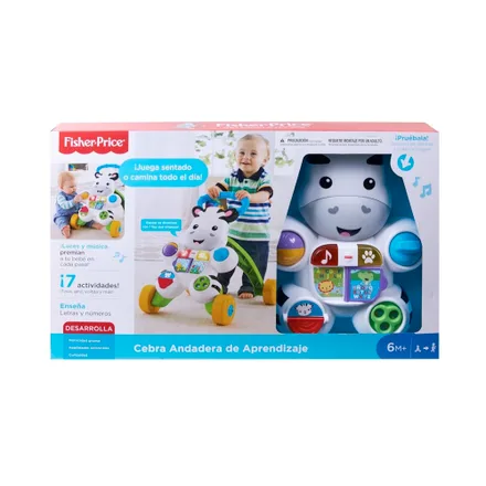 Juguete Andador Fisher Price Dmp 82 Cebra Aprendizaje