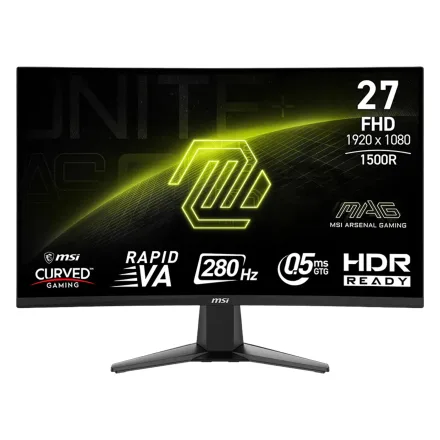 Gamer Msi Mag 27 Curvo Va Mouse