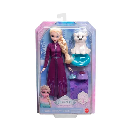 Set Juego Mattel Disney Frozen Elsa Osito Jfg 16