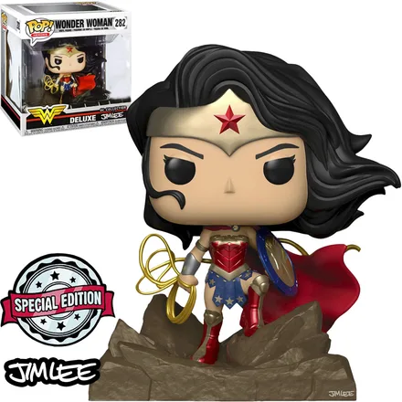 Funko Pop Heroes Wonder Woman Exclusive Deluxe By Jim Lee 282