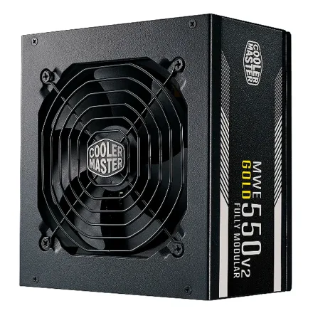 Fonte Cooler Master Mwe V2 Mpe 5501 Afaag U2 Atx 80 Plus Pfc Ativo Modular Bivolt