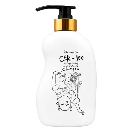 Shampoo Elizavecca Cer 100 Collagen Coating Hair Plus Muscle 500ml