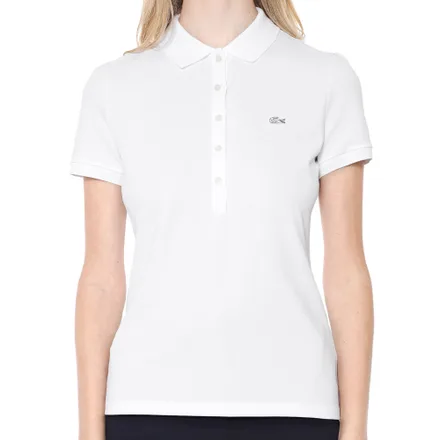Camiseta Lacoste Polo Feminina 001 42