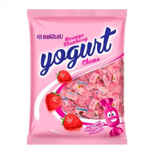 Bala Berbau Yogurt Morango 600g