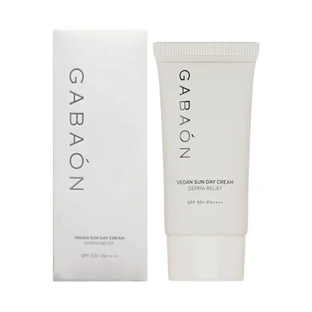 Protector Solar Hidratante Gabaon Spf 50 Plus Vegan Sun Day 50ml