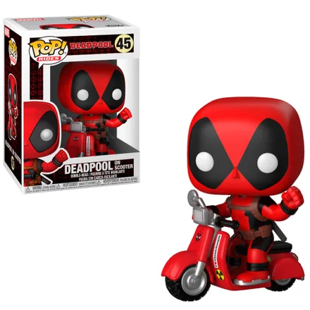 Funko Pop Narvel Deadpool On Scooter 48
