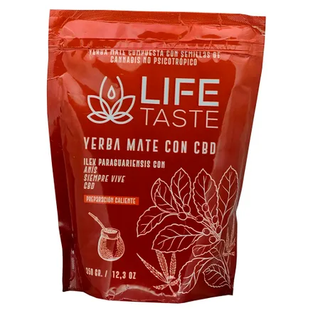 Yerba Mate Life Taste Con Cbd 350g