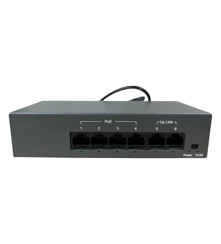 Switch 4POE RJ45 Plus 2FE F042 02