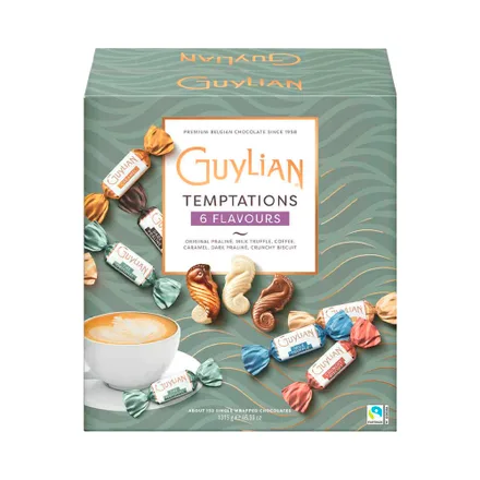 Chocolate Guylian Temptations 6 Flavours 1315 Gr