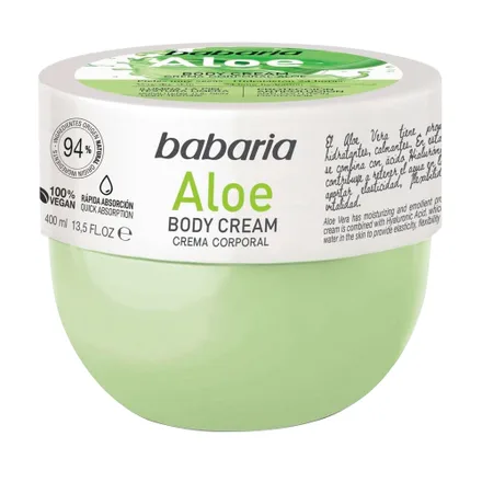 Crema Corporal Babaria Aloe Vera 400ml