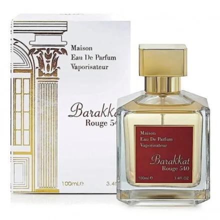 Perfume Fragrance World Barakkat Rouge 540 Eau Parfum Unissex 100ml