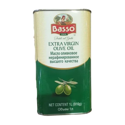 Basso Aceite Oliva Extra Virgem Lata 1L