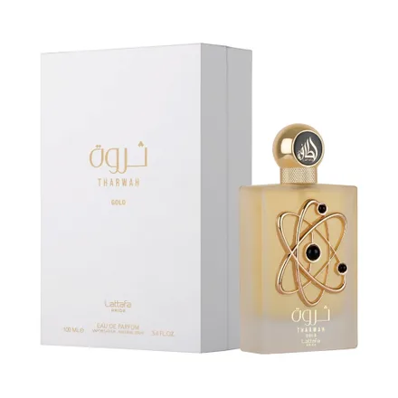 Perfume Lattafa Tharwah Gold Eau Parfum 100ml