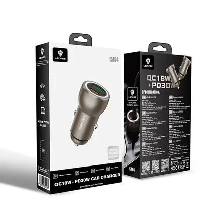 Lenyes Cargador Vehicular CA64 Plus