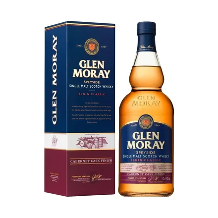 Whisky Glen Moray Cabernet Casck Finish Con Caja 700ml