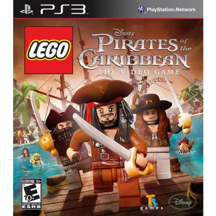 Jogo PS3 Lego Piratas Of Caribbean