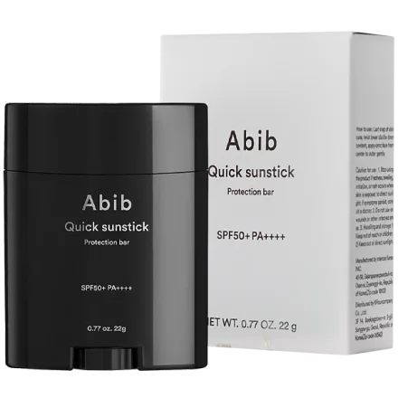 Protetor Solar Facial Barra Abid Quick Sunstick Protection Bar Spf 50 Plus Pa 22g