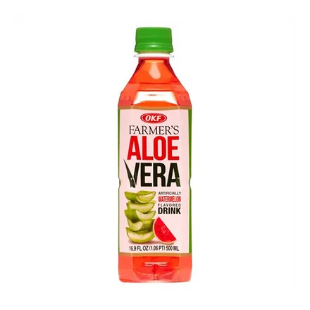 Jugo Okf Farmer Aloe Vera Sabor Sandia 500ml