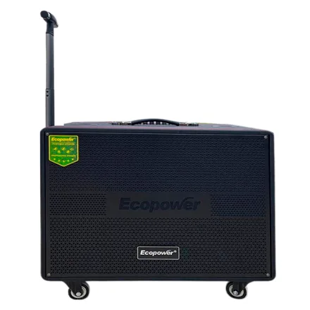 Speaker Ecopower Ep S204 8 X2 Aux Microfono