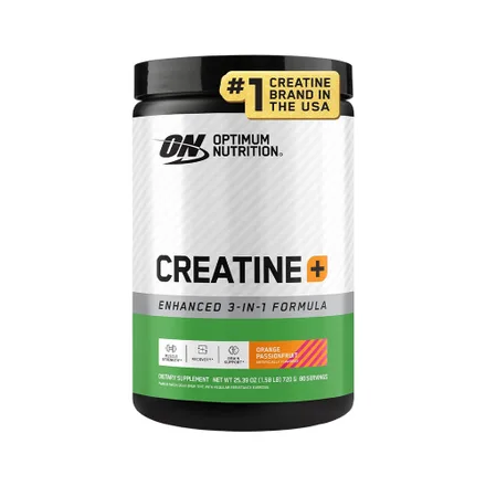 Suplemento Optimum Nutrition Creatine Plus Enhanced 3 In 1 Passionfruit 720 Gr
