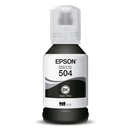 Garrafa Tinta T504 120 Preto 127ml