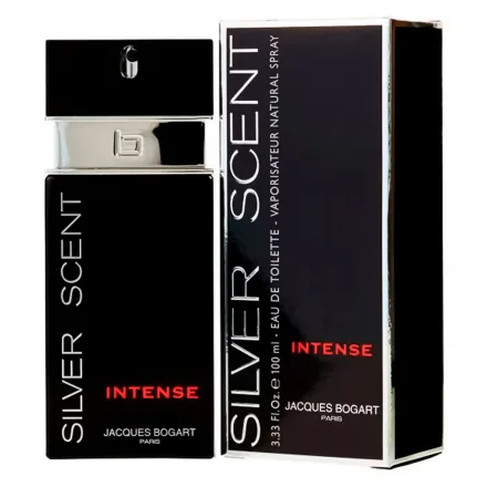 Perfume Jacques Bogart Silver Scent Intense Eau Toilette Masculino 100ml