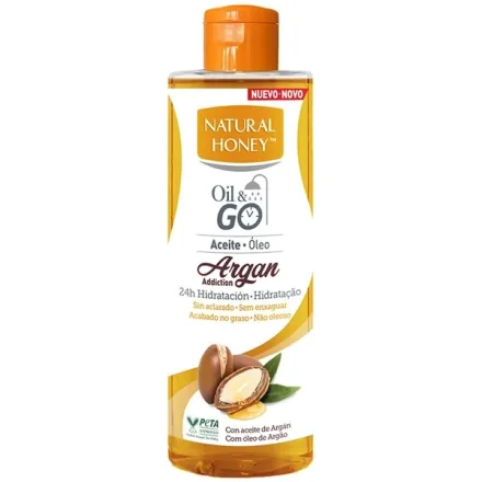 Oleo Corporal Natural Honey Oil Go Argan Addiction 250ml