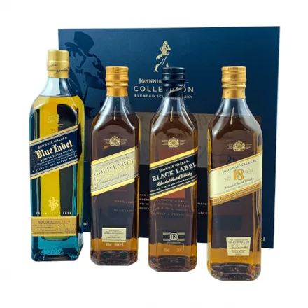 Whisky Johnnie Walker Collection Pack 4X 200ml