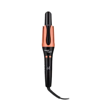 Modelador Para Cabello Taiff Curves Automatic Negro Con Cobre Bivolt