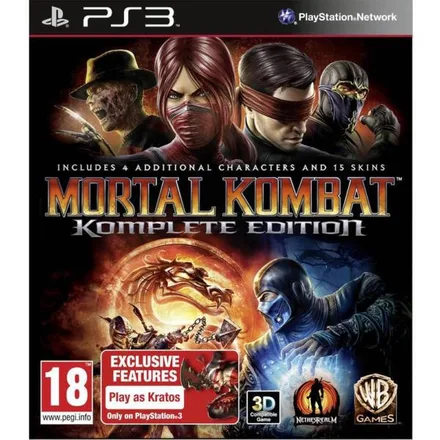 Jogo PS3 Mortal Kombat Komplete
