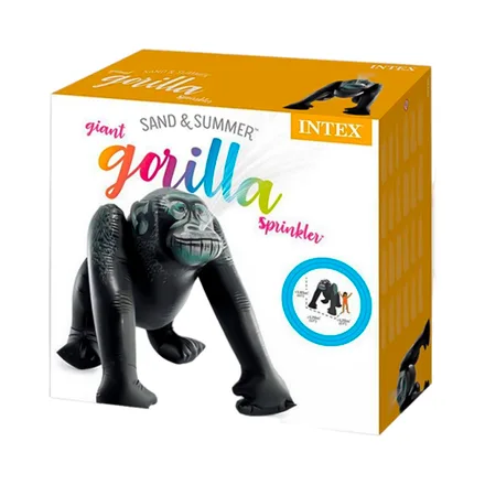 Aspersor Inflable Intex 56595 Gigante Gorila 185 Cm