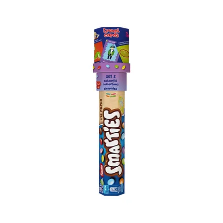 CHOCOLATE SMARTIES TRAVEL CARDS 130GR