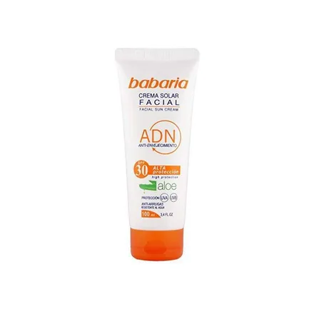 Babaria Crema Solar Facial Adn Anti Arruga Spf 30 100ml