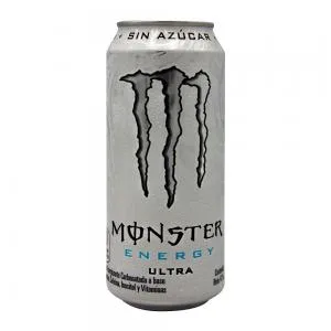 Energetico Monster Acucar Ultra White Lata 473ml