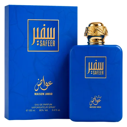 Perfume Maison Awad Safeer Eau Parfum Masculino 100ml