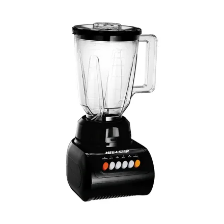 Licuadora Mega Star Kc1828 N 1.5 L 300 W 220 V Negro