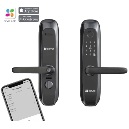 Ezviz Fechadura Digital Cs L2S A0 App Cartao Chave
