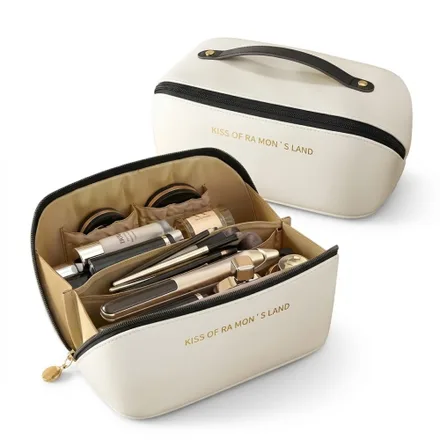 Bolsa Maquillaje Mz 480 Rayas Negras